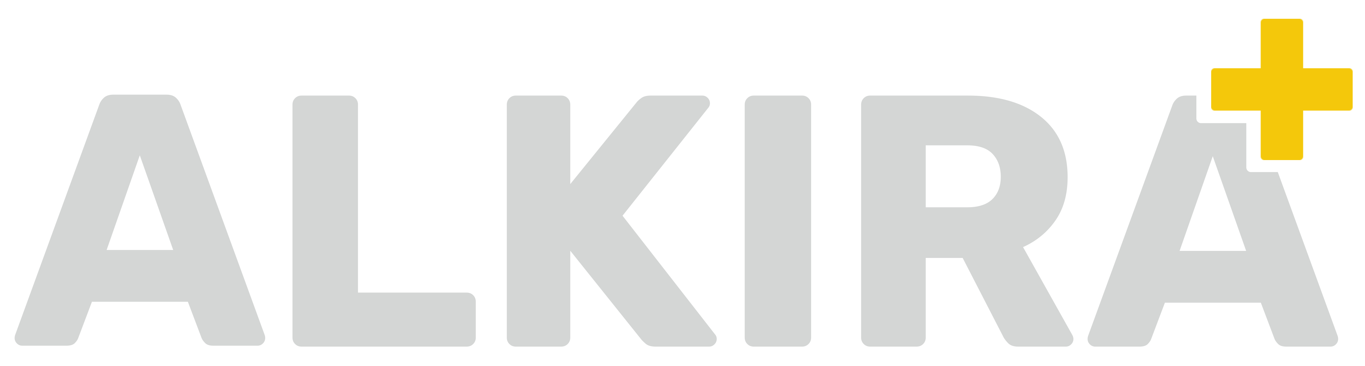 Alkira white logo